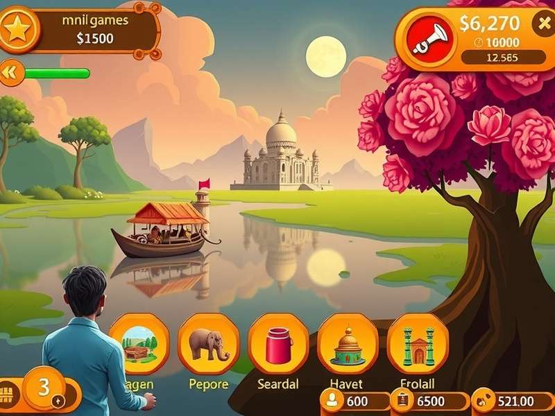 Assamese Splendor Voyage gameplay showcasing Assam landscapes
